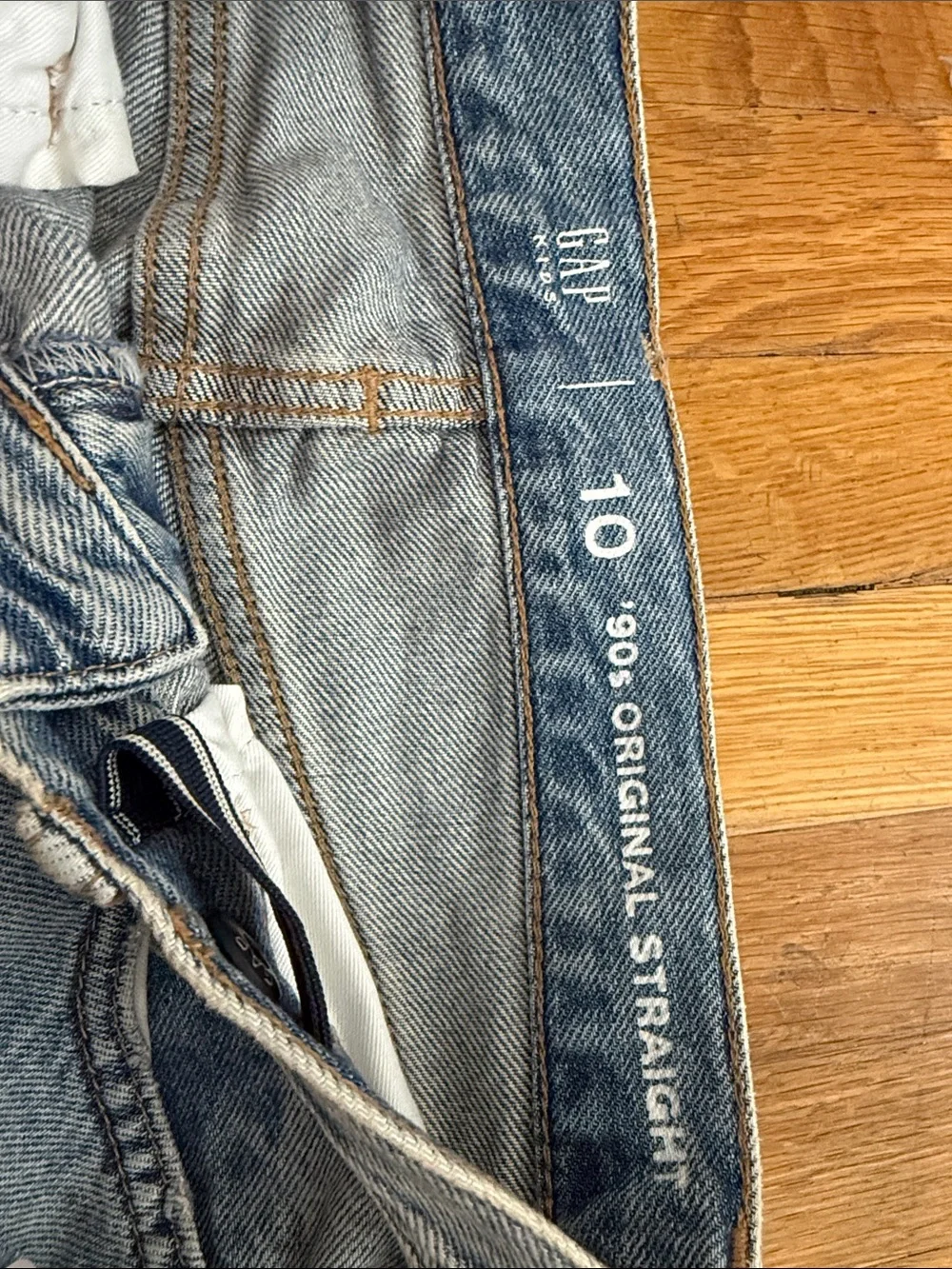 Light Wash Kids Jeans - Classic Straight Fit